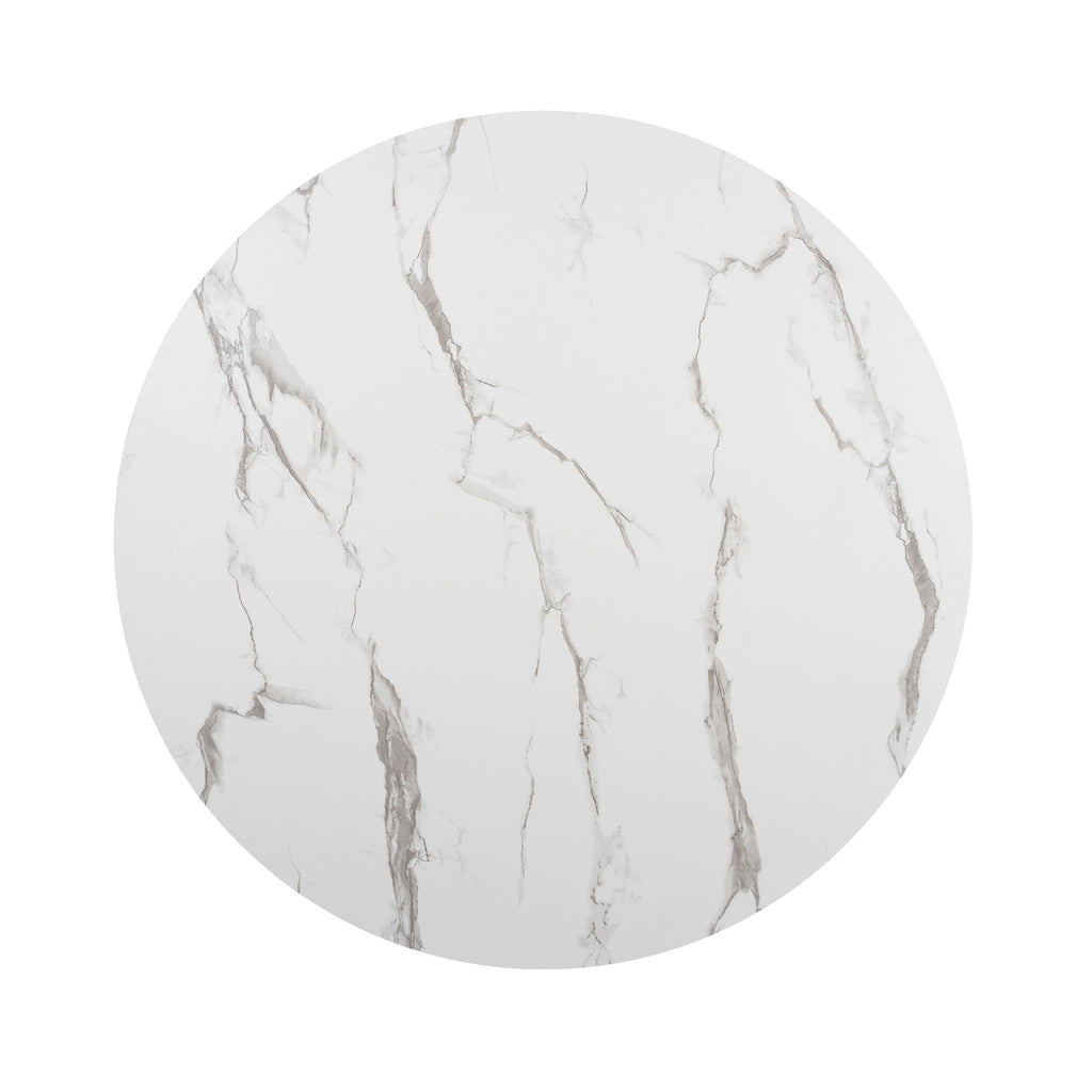 Maison Dining Table White Marble