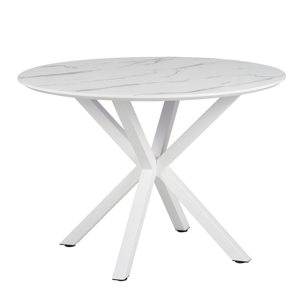 Maison Dining Table White Marble