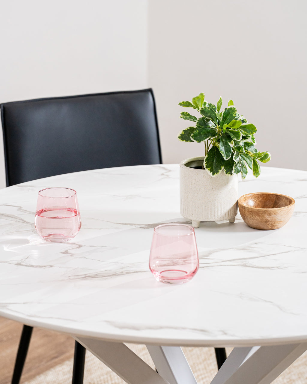 Maison Dining Table White Marble