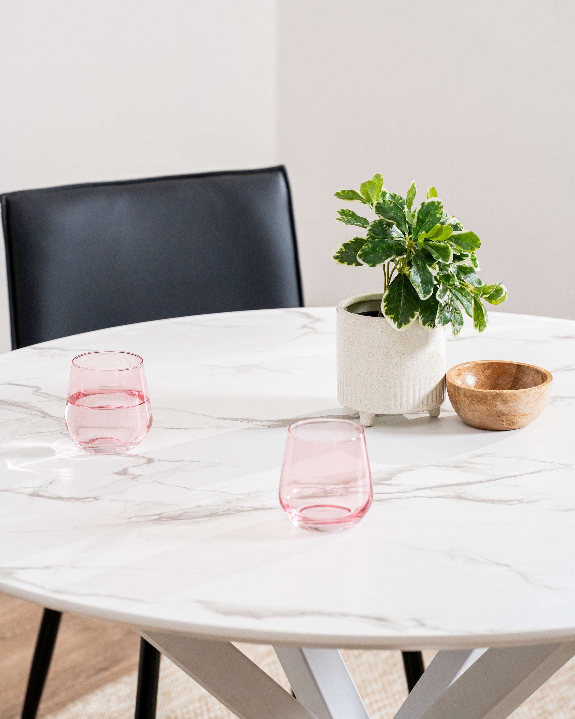 Maison Dining Table White Marble