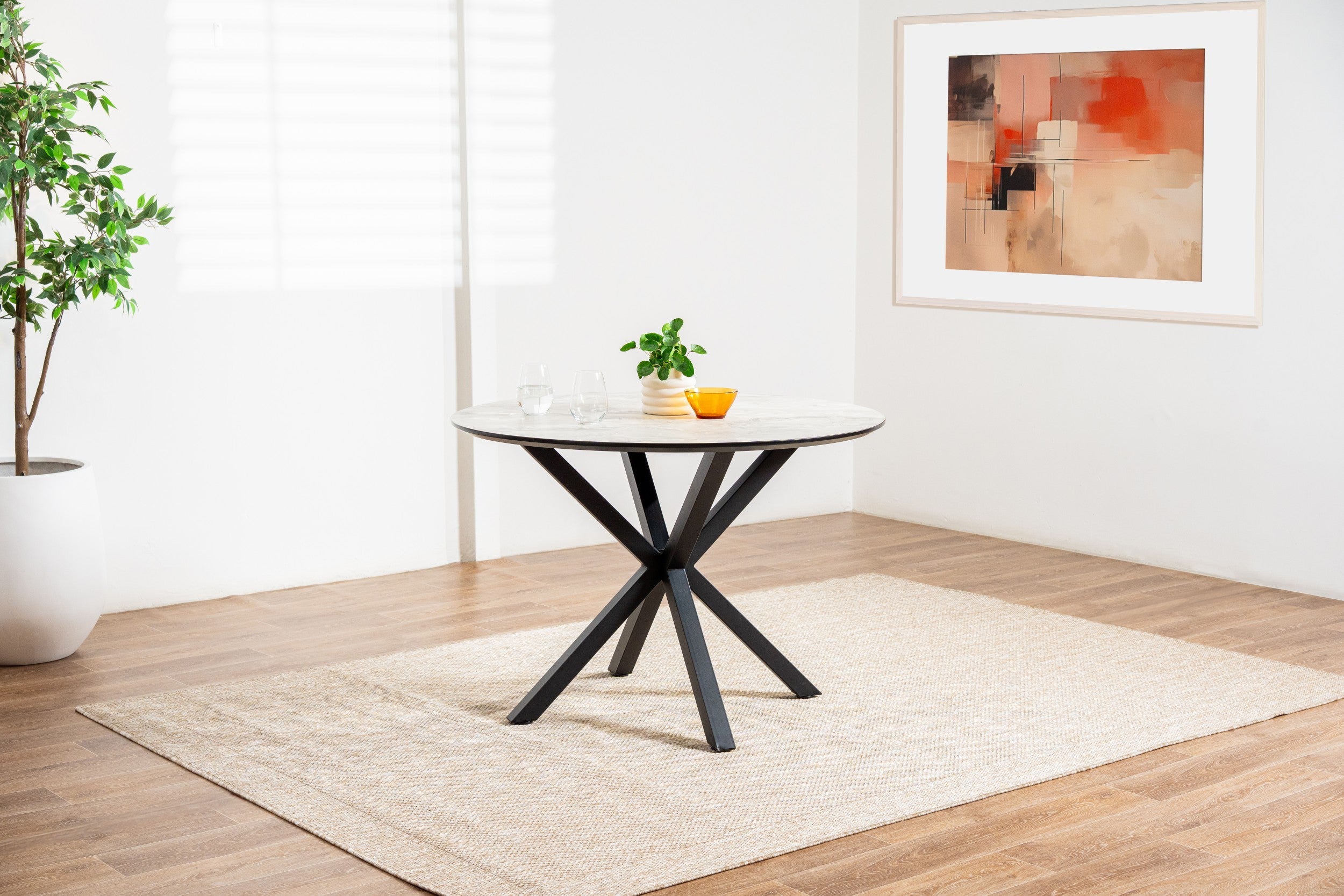 Maison Dining Table Grey Cloud