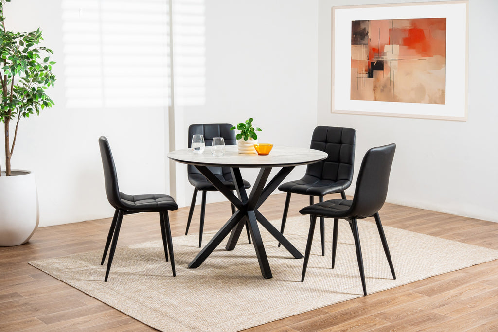 Maison Dining Table Grey Cloud