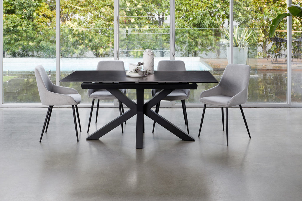 Blizzara Extension Dining Table Blizzard Ceramic