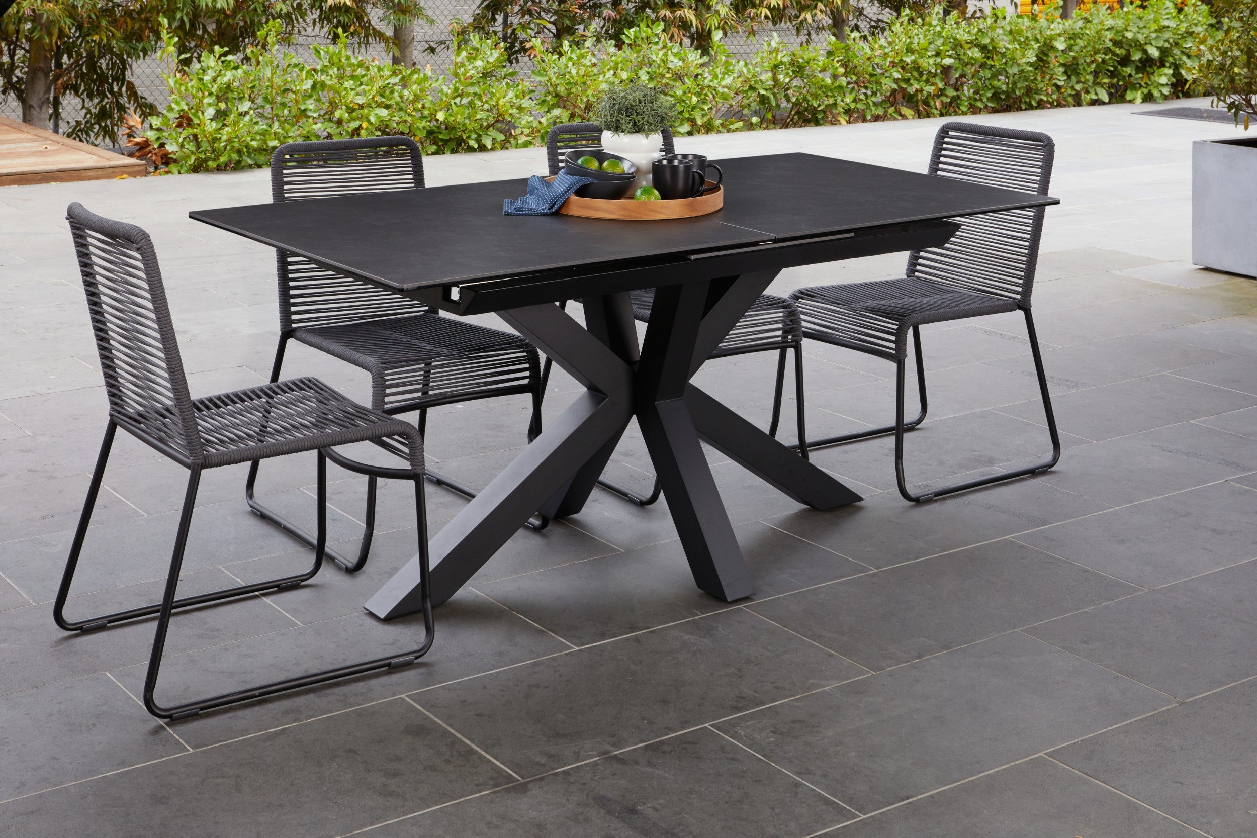 Blizzara Extension Dining Table Blizzard Ceramic