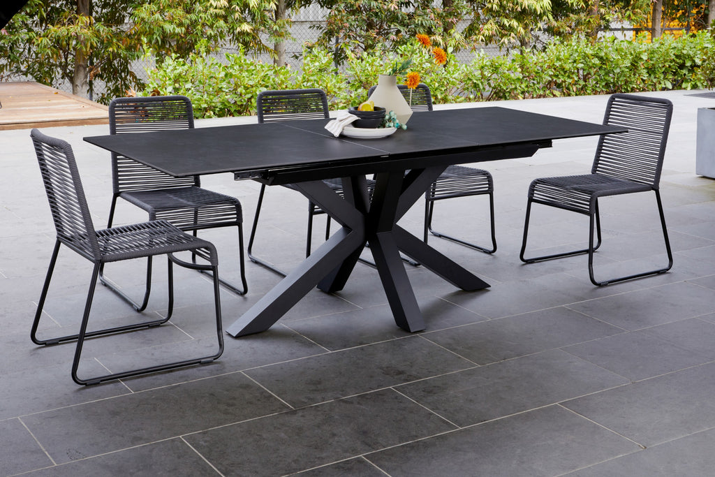 Blizzara Extension Dining Table Blizzard Ceramic