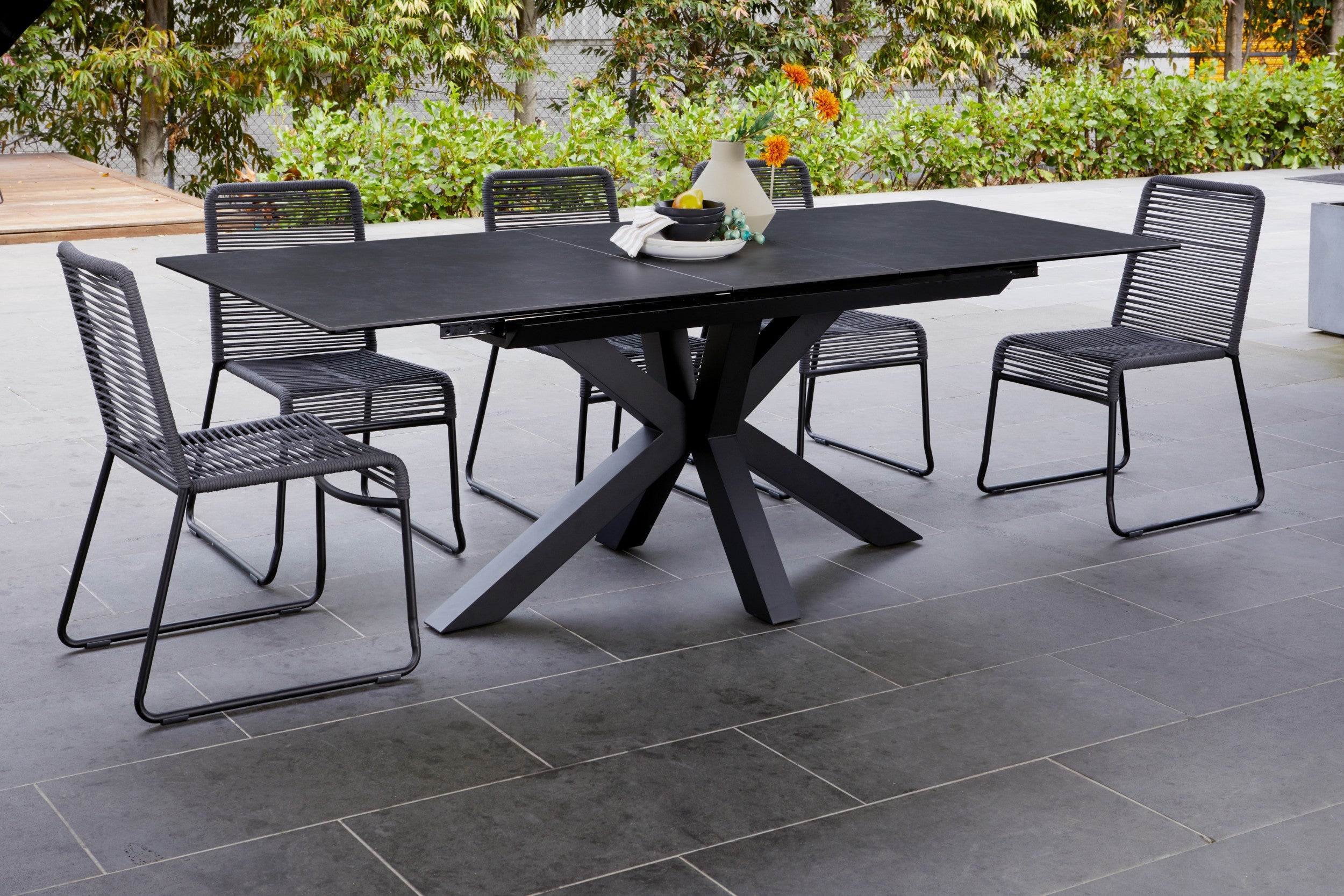 Blizzara Extension Dining Table Blizzard Ceramic