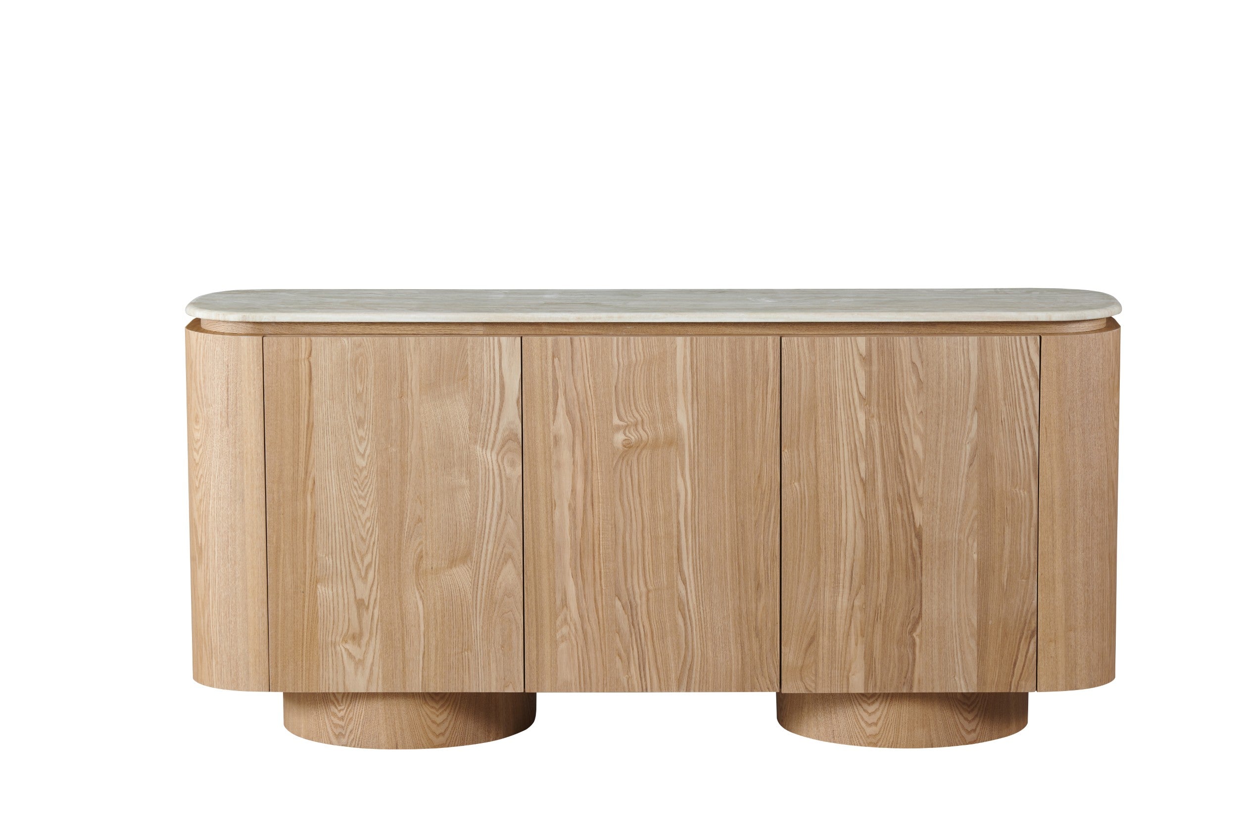 Varello Buffet White Travertine