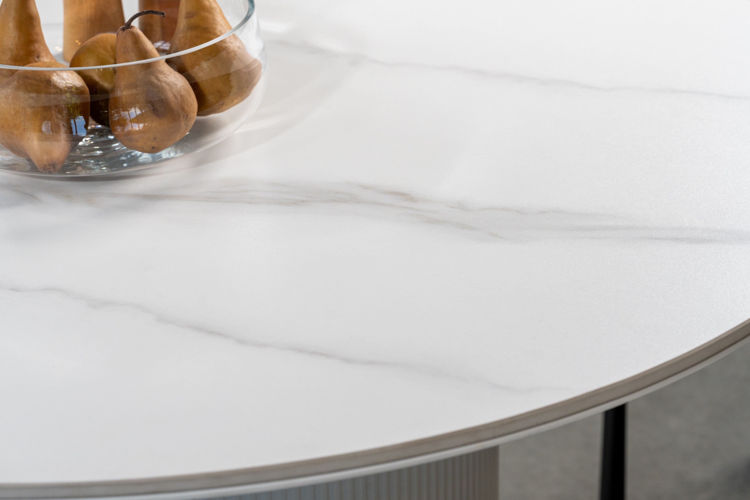 Windmere Dining Table Snow White Ceramic