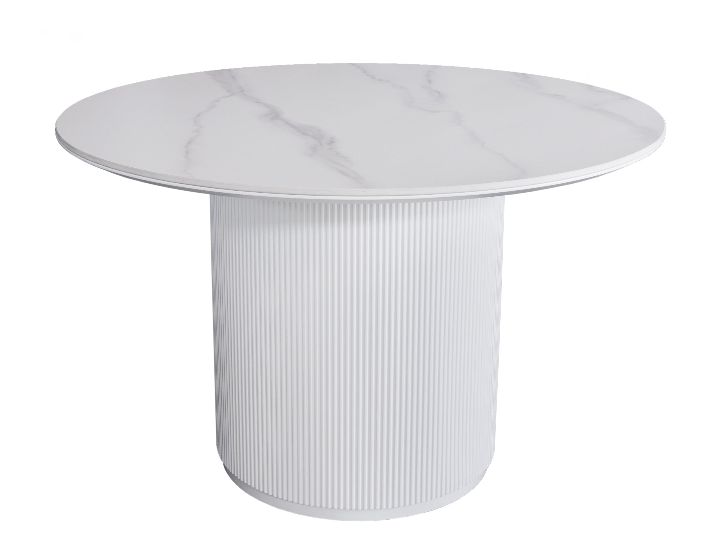 Windmere Dining Table Snow White Ceramic