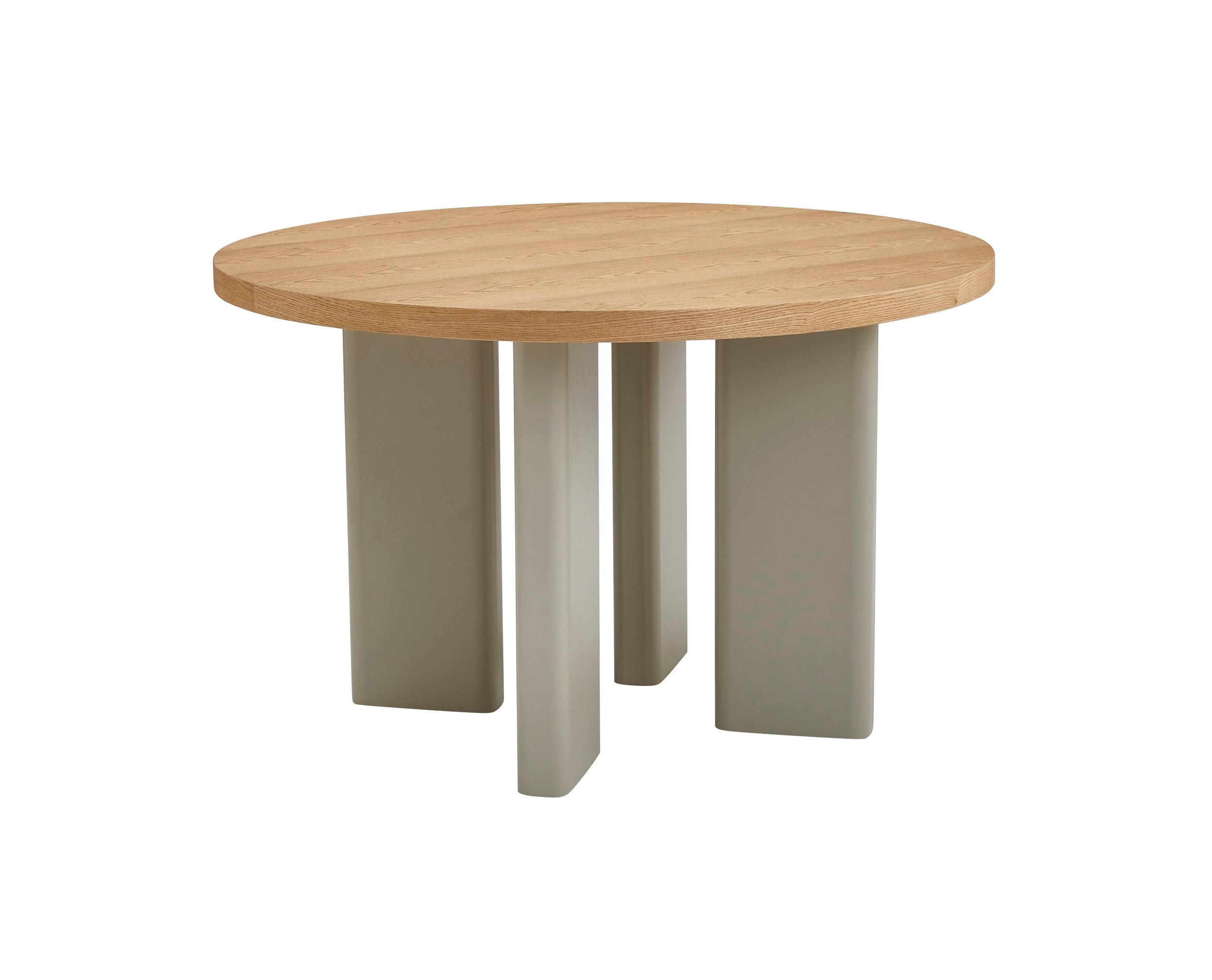 Westwood Round Dining Table Oak / Grey