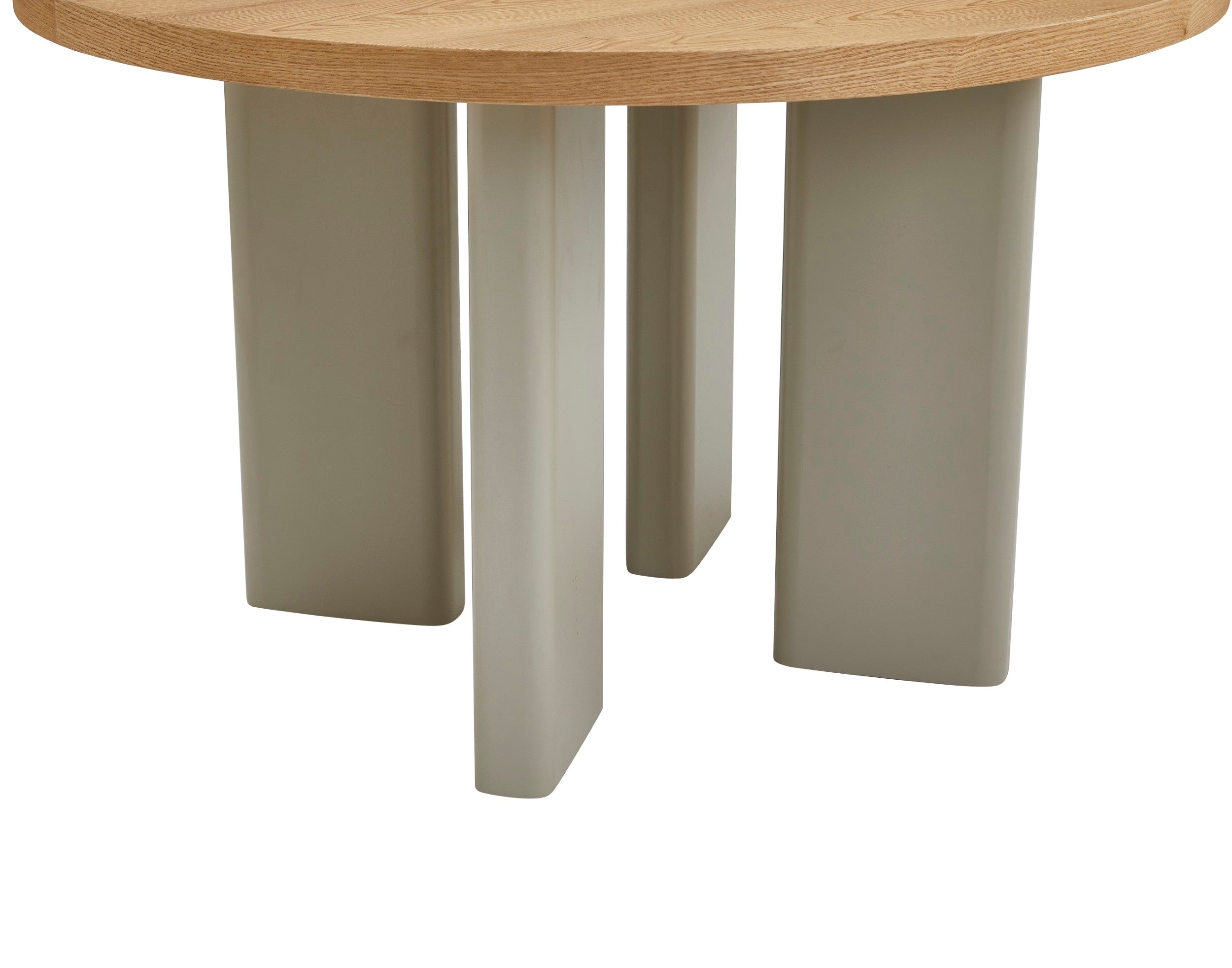 Westwood Round Dining Table Oak / Grey