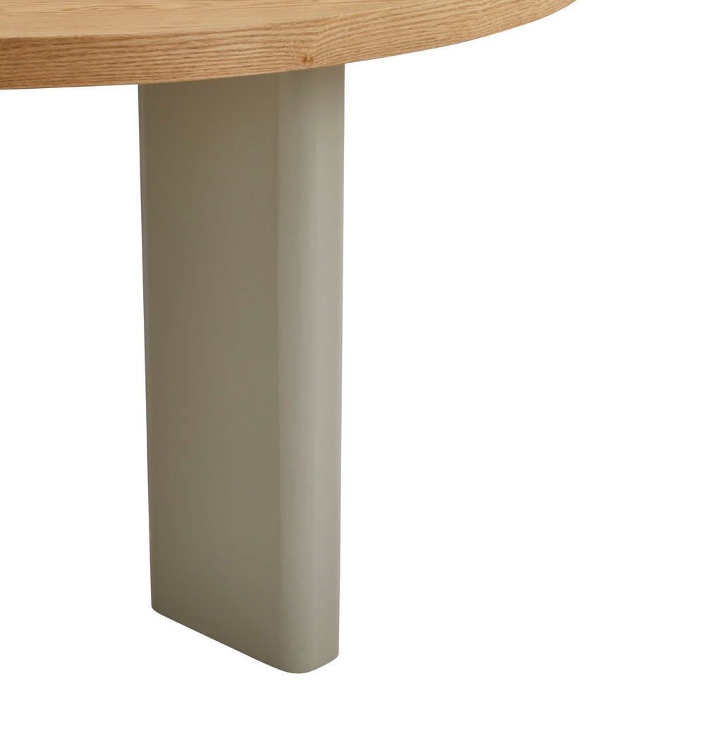 Westwood Round Dining Table Oak / Grey