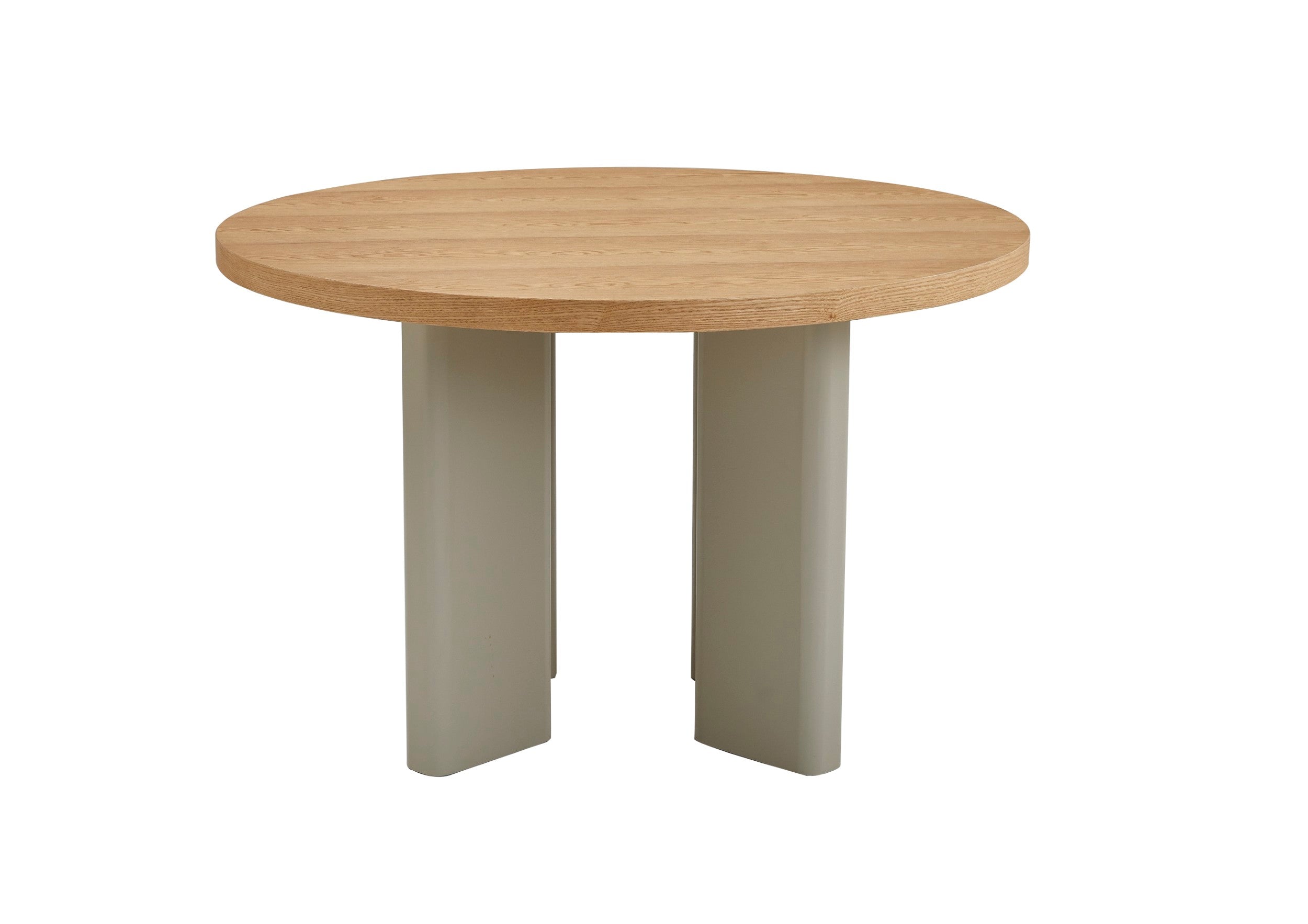 Westwood Round Dining Table Oak / Grey