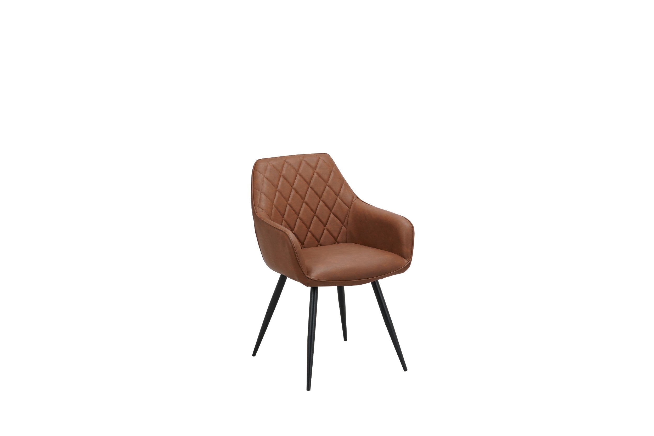 Titan Dining Chair Cognac (Set of 2)
