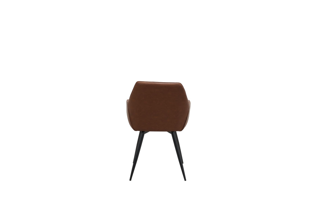 Titan Dining Chair Cognac (Set of 2)