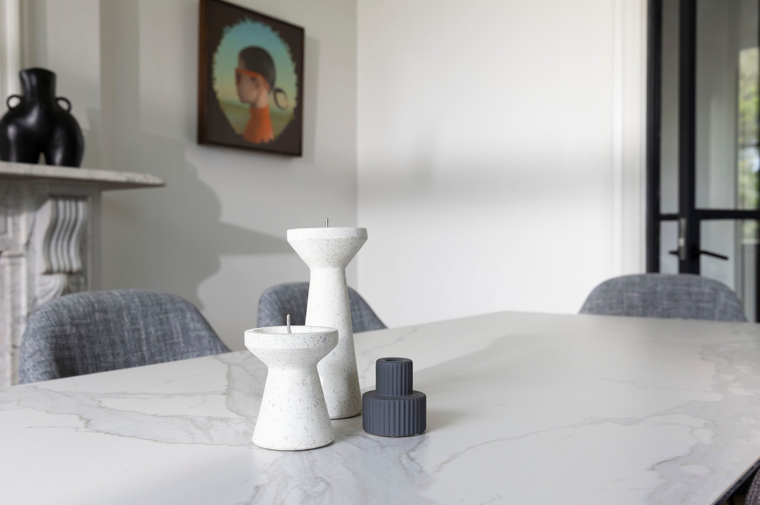 Zara Extension Dining Table Vermont Ceramic