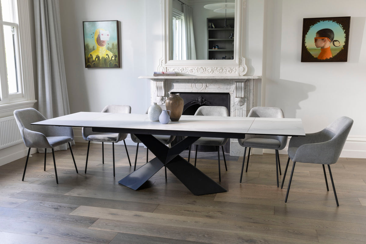 Morvello Dining Chair Grey (Set of 2)