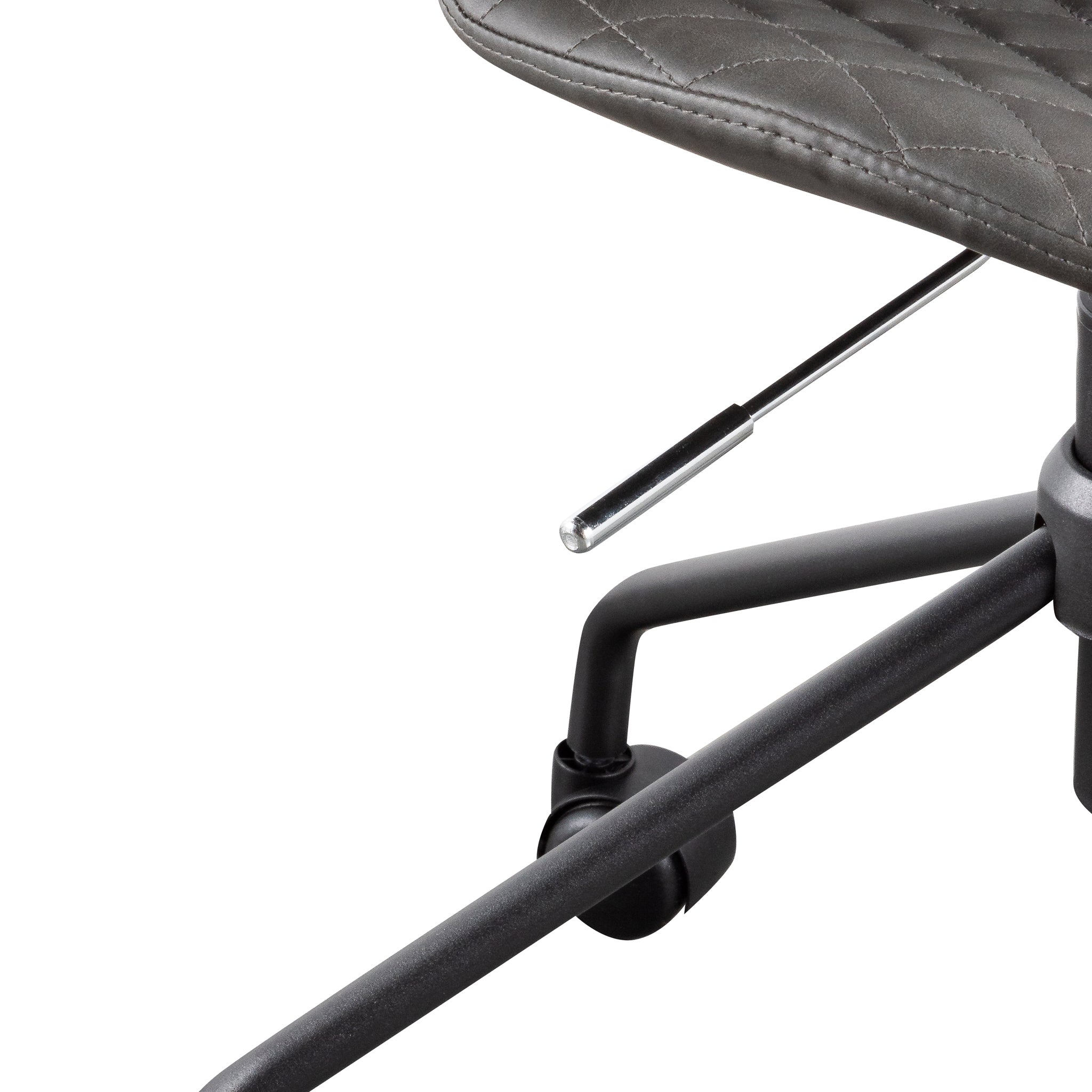 Milano Office Chair - Charcoal with Black Base