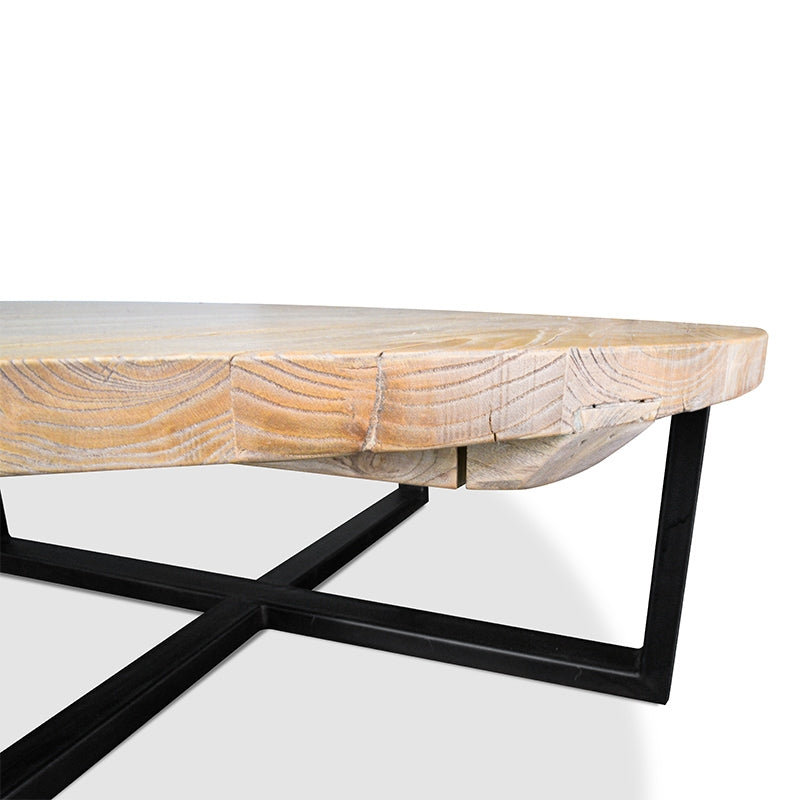 Reclaimed 100cm Round Venezia Coffee Table