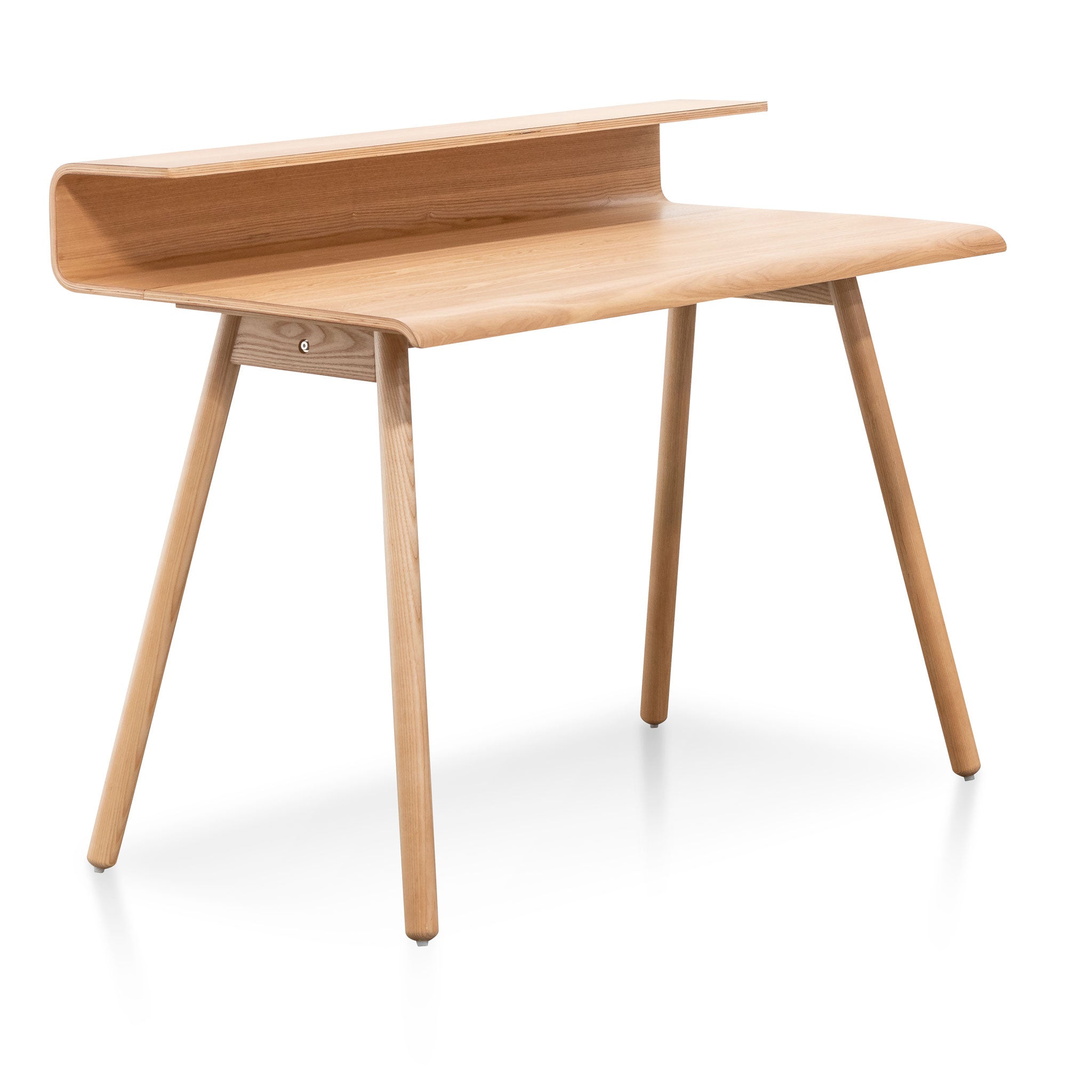 Wooden Milano Home Office Desk - Natural