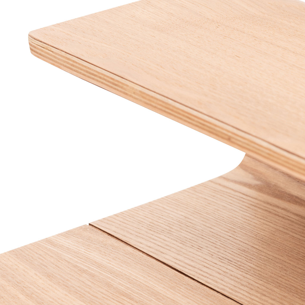 Wooden Milano Home Office Desk - Natural