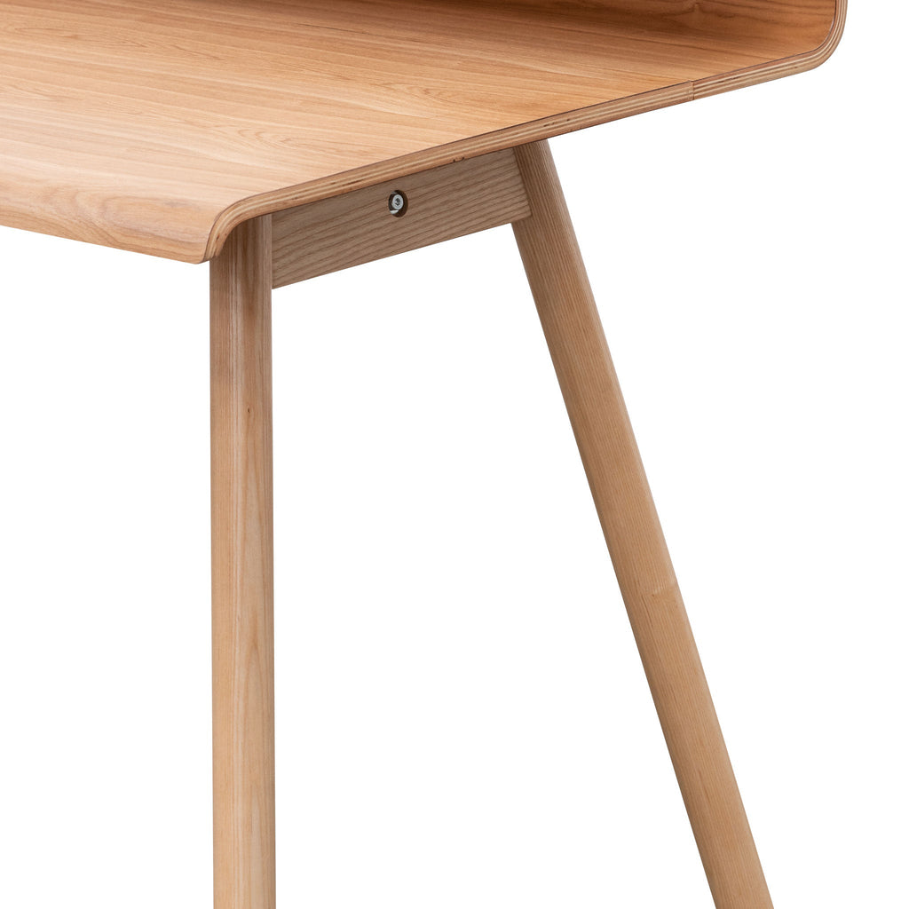 Wooden Milano Home Office Desk - Natural