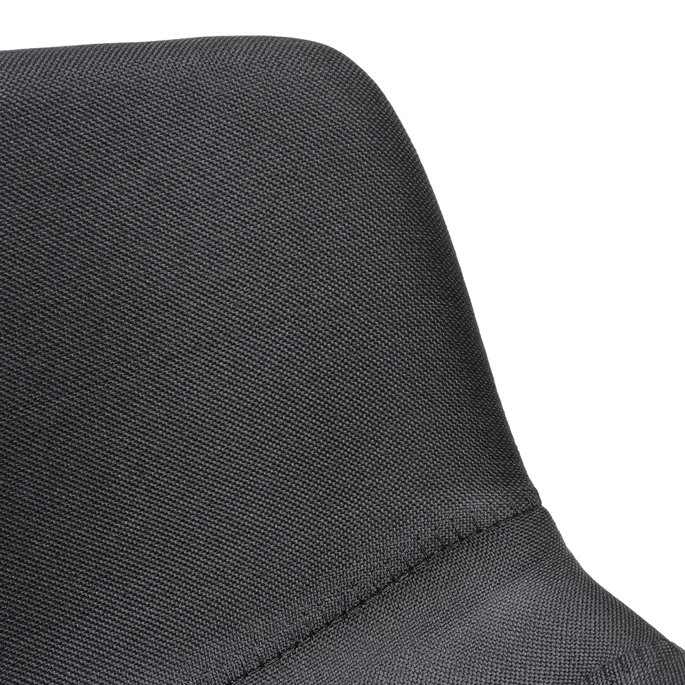 65cm Amalfi Bar Stool - Black (Set of 2)