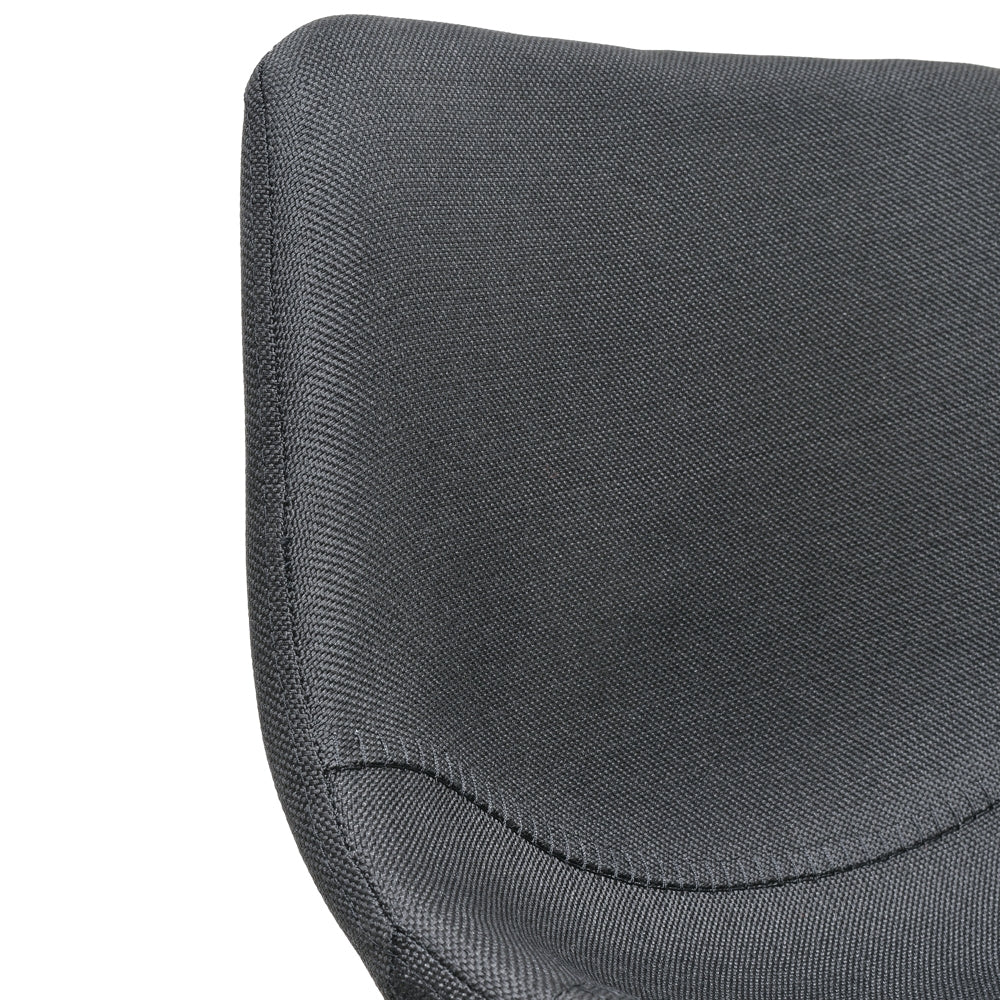 65cm Amalfi Bar Stool - Black (Set of 2)