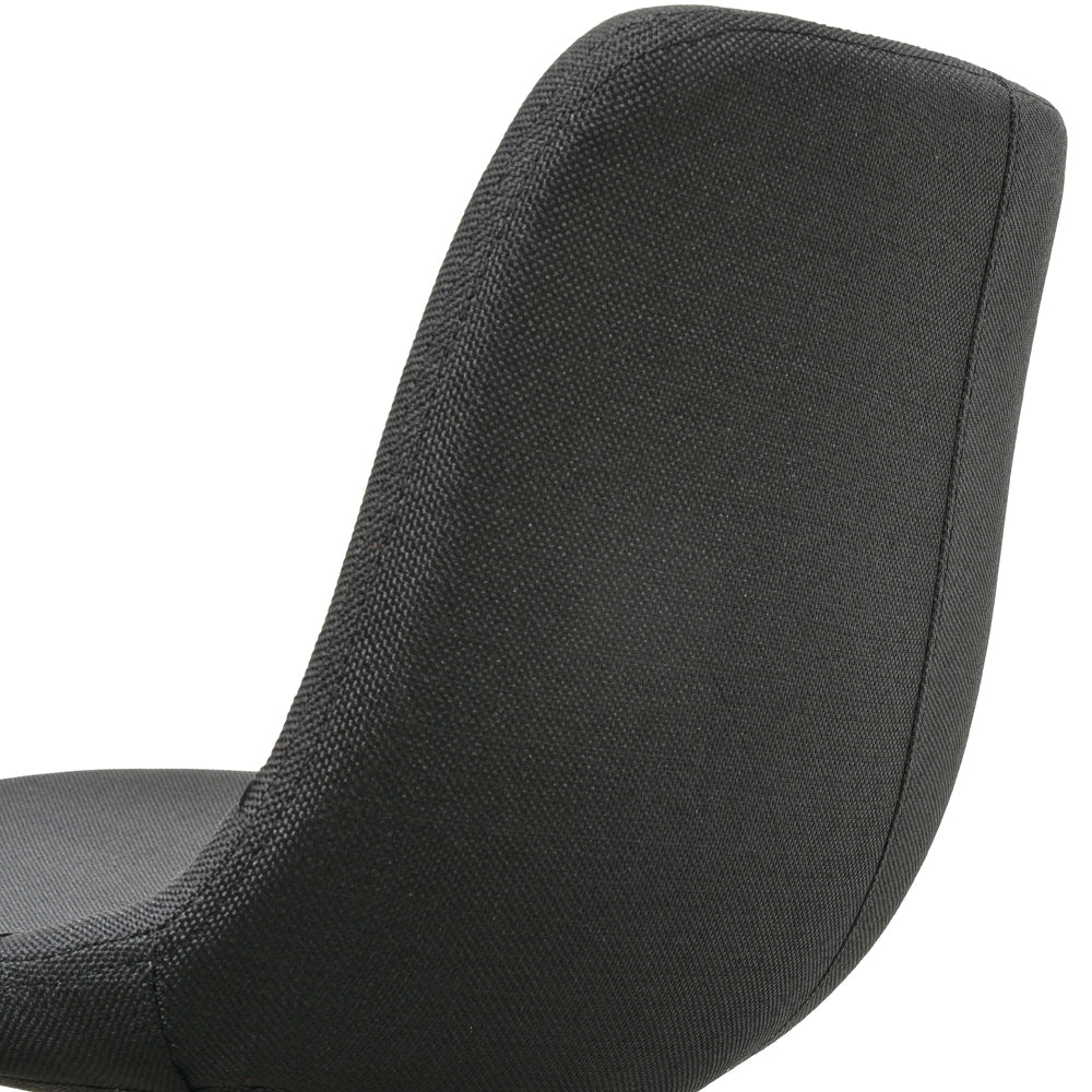 65cm Amalfi Bar Stool - Black (Set of 2)