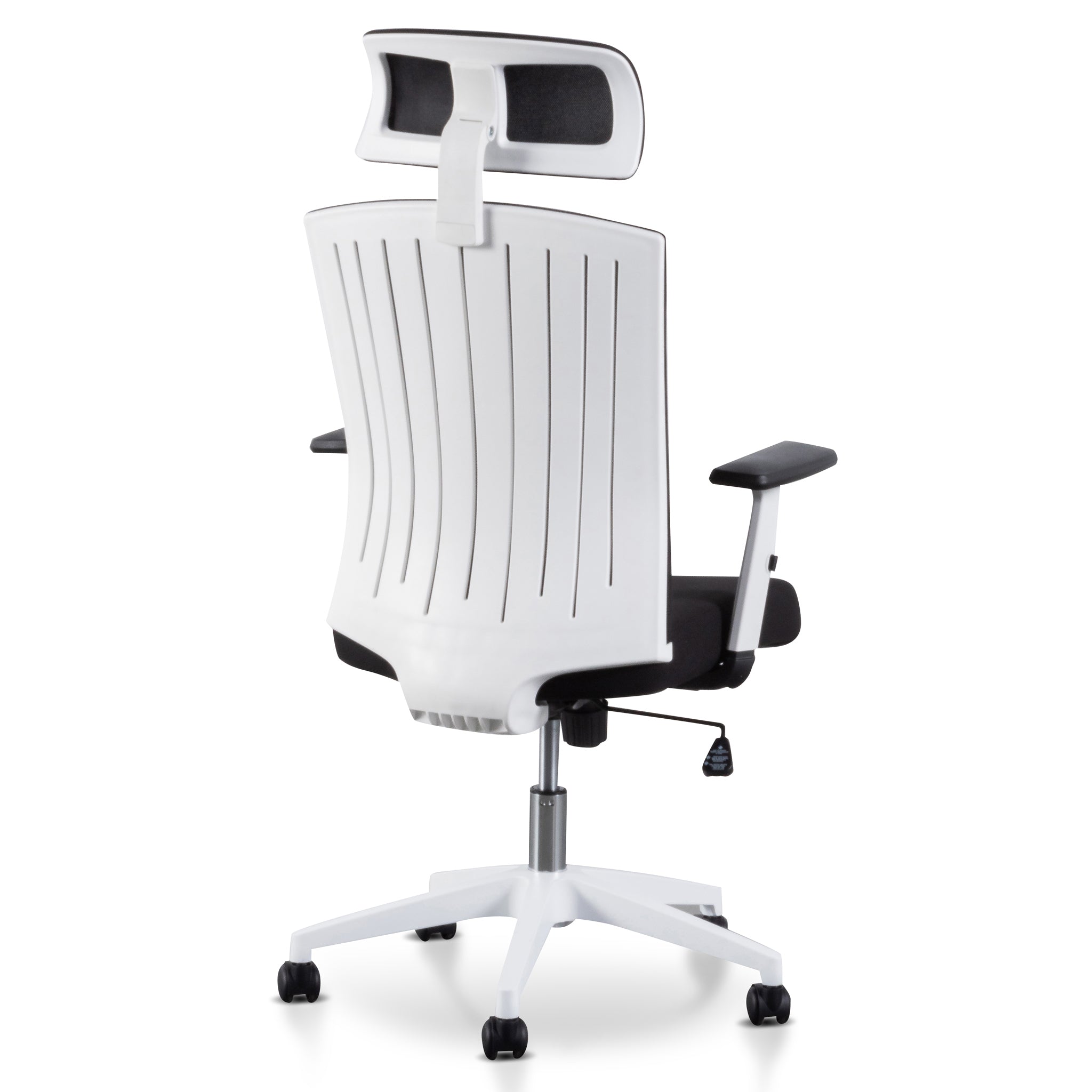 Milano Office Chair - Black and White