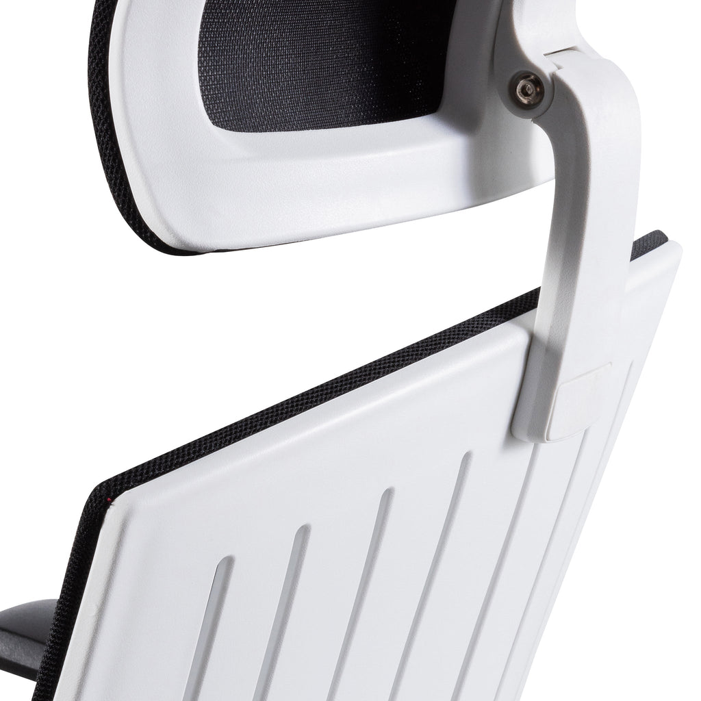 Milano Office Chair - Black and White