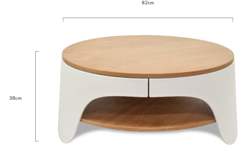 82cm Round Venezia Coffee Table