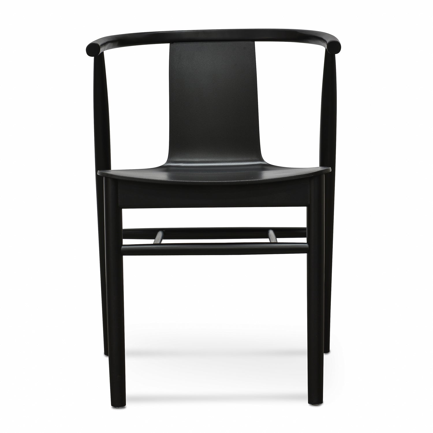 Verona Dining Chair - Black Shell - Black Seat (Set of 2)