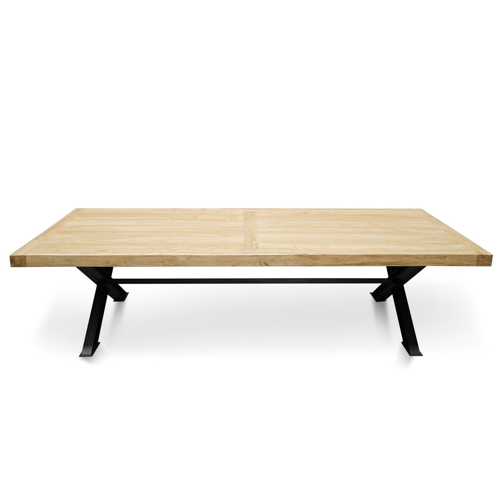 3m Reclaimed Siena Dining Table - Natural