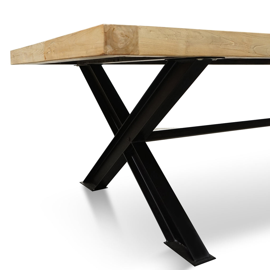3m Reclaimed Siena Dining Table - Natural