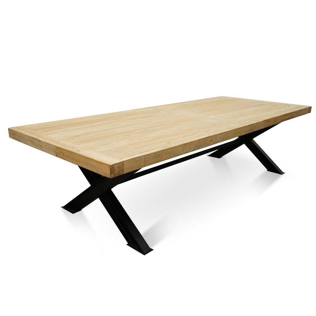 3m Reclaimed Siena Dining Table - Natural
