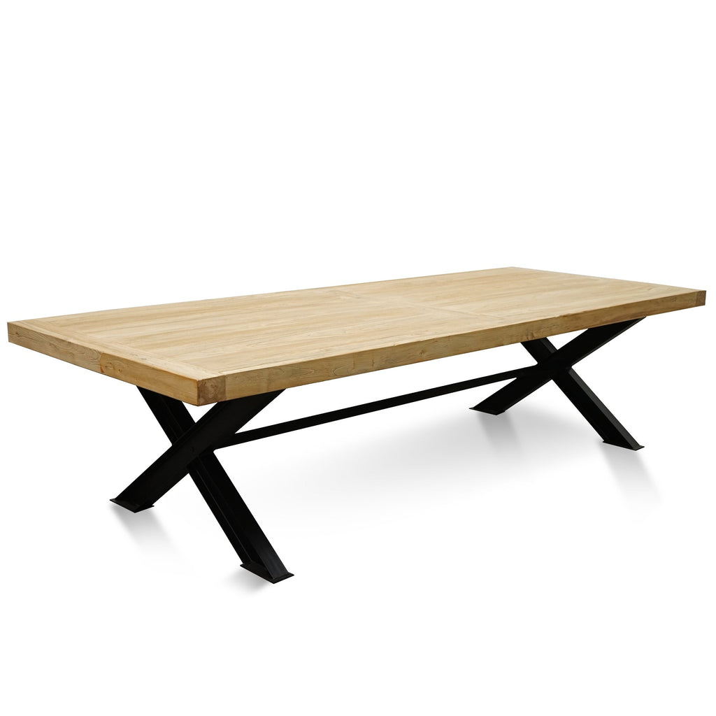 3m Reclaimed Siena Dining Table - Natural