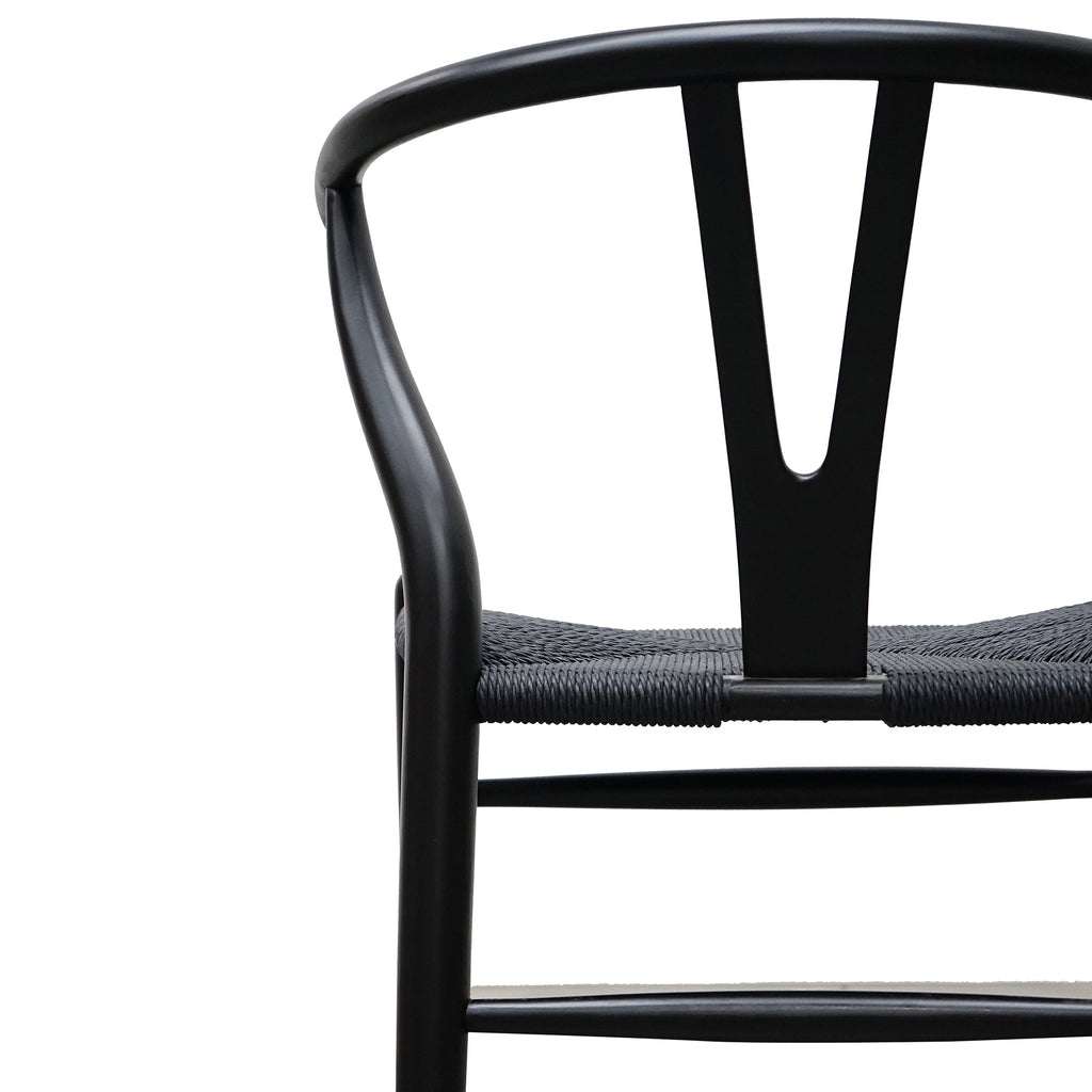 Cord Verona Dining Chair - Full Black (Set of 2)