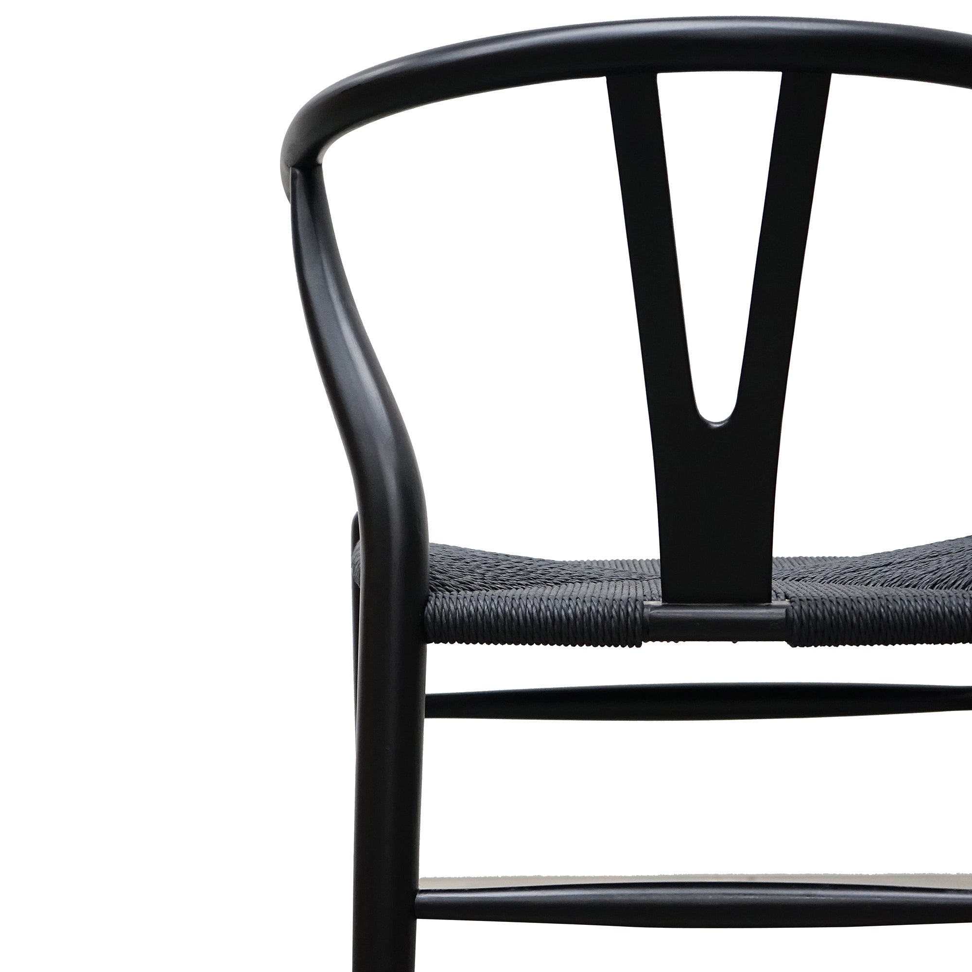 Cord Verona Dining Chair - Full Black (Set of 2)