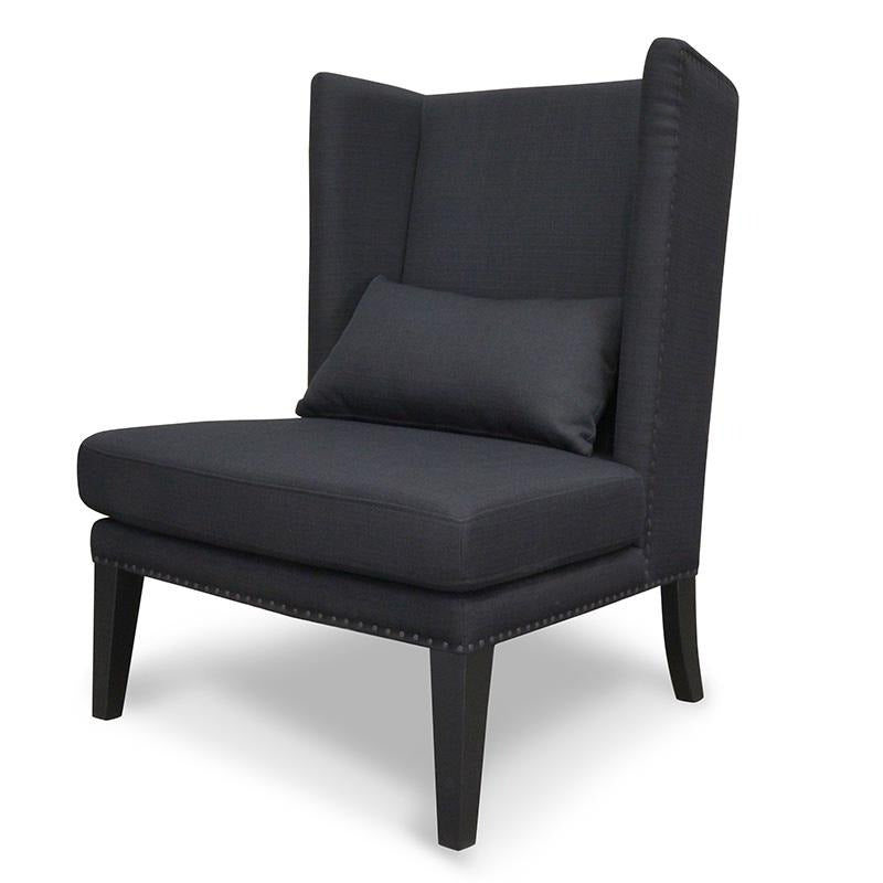 Ravello Lounge Chair in Black