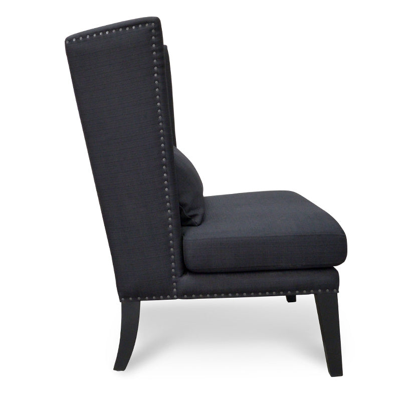 Ravello Lounge Chair in Black