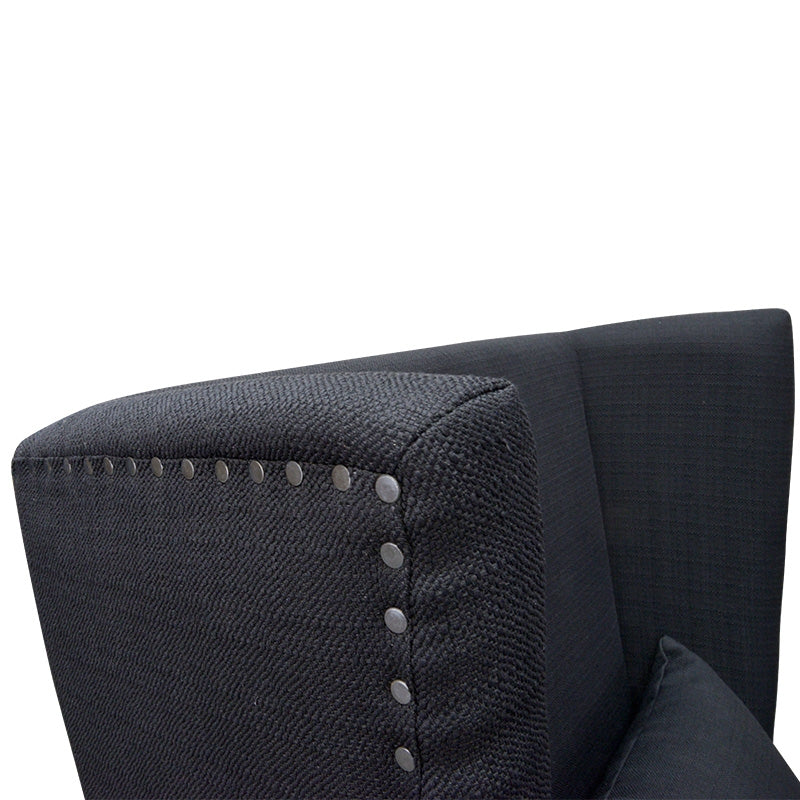 Ravello Lounge Chair in Black