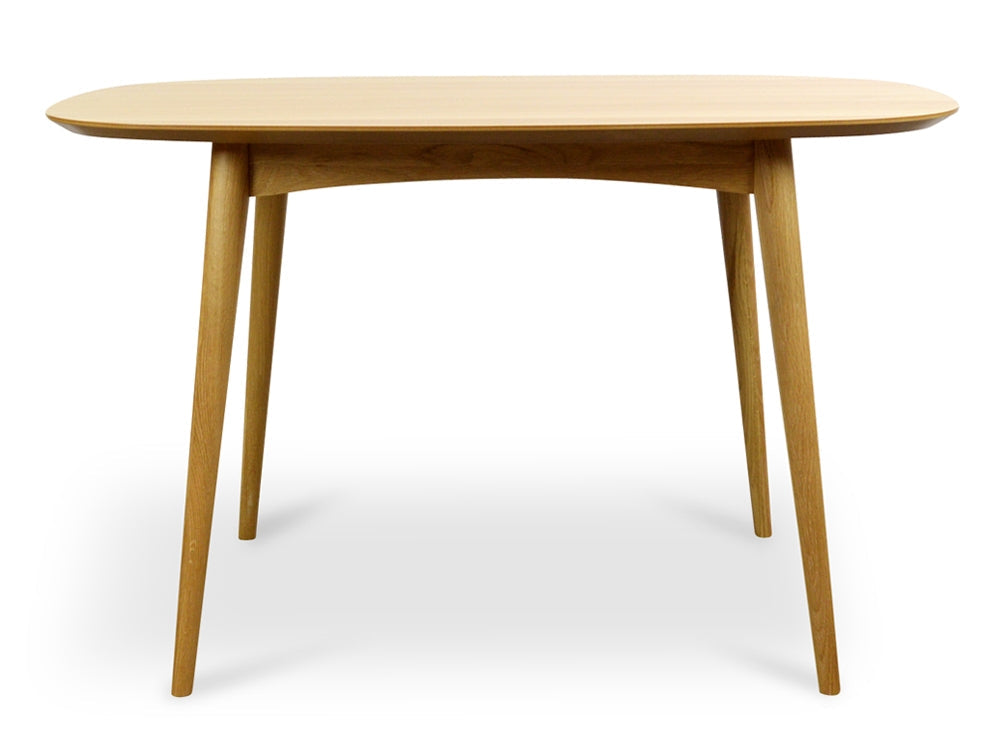 1.3m Fixed Siena Dining Table - Natural