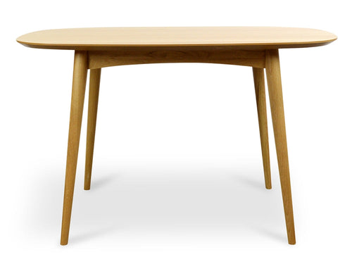 1.3m Fixed Siena Dining Table - Natural