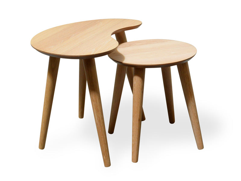 Nest of Capri Side Tables - Natural