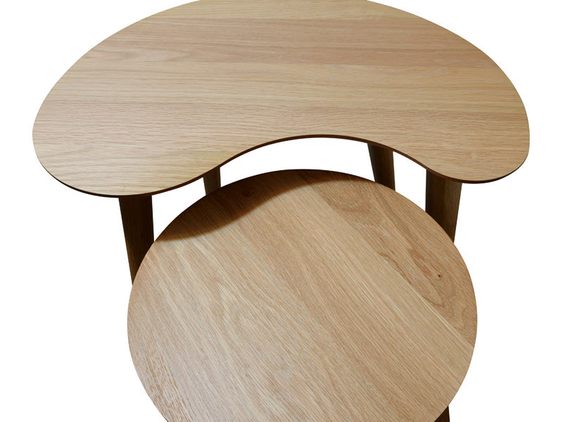 Nest of Capri Side Tables - Natural