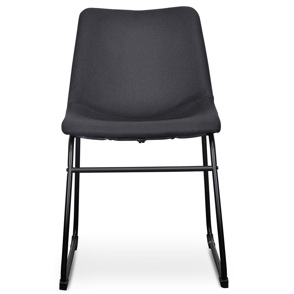 Verona Dining Chair in Black (Set of 2)