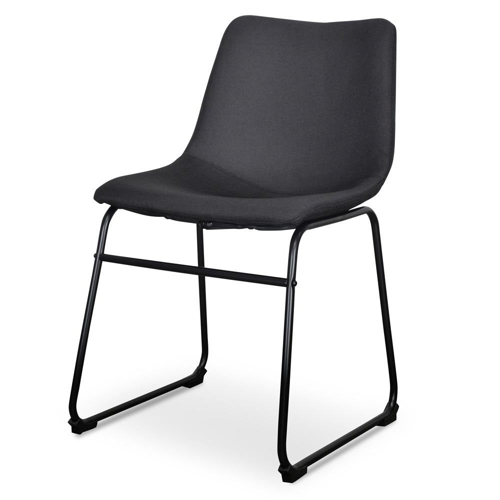 Verona Dining Chair in Black (Set of 2)