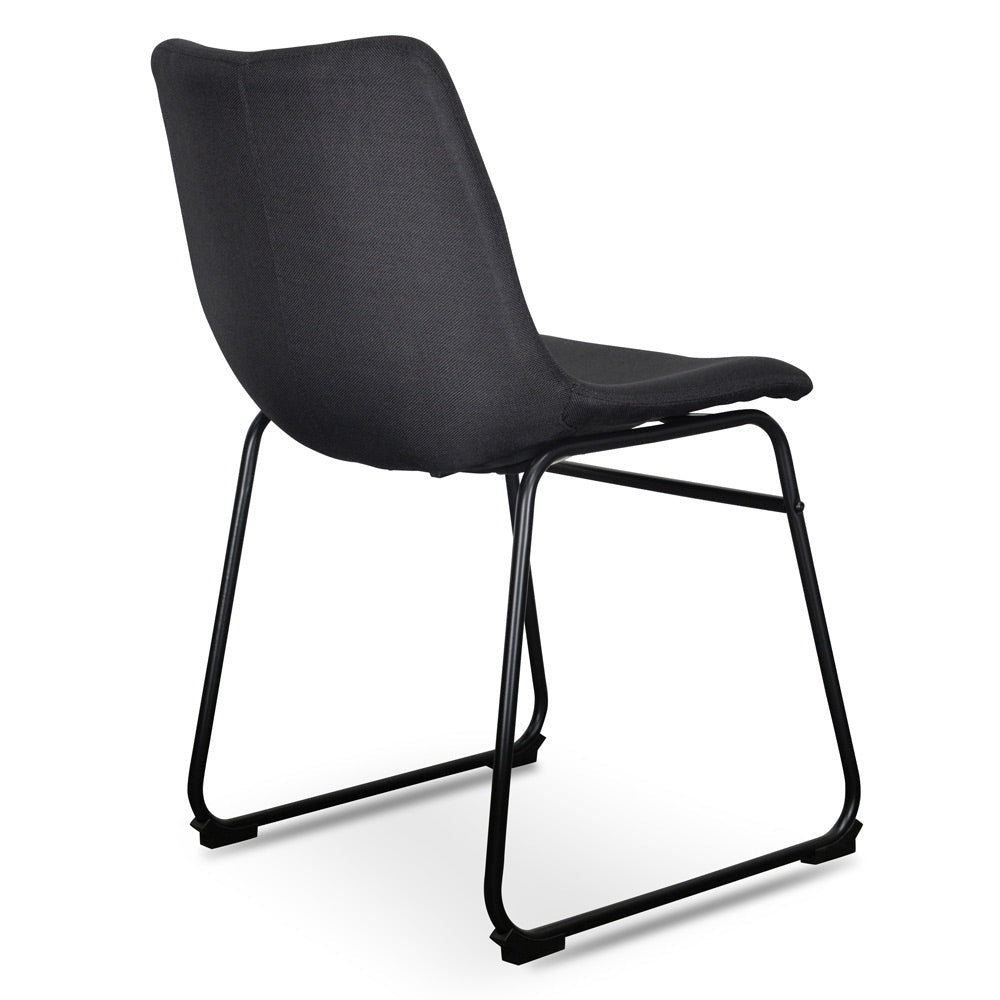 Verona Dining Chair in Black (Set of 2)