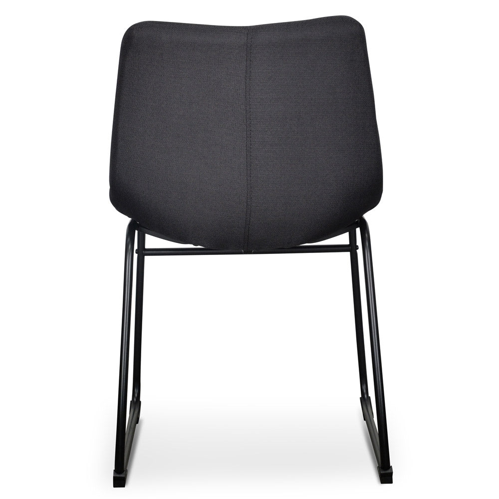 Verona Dining Chair in Black (Set of 2)